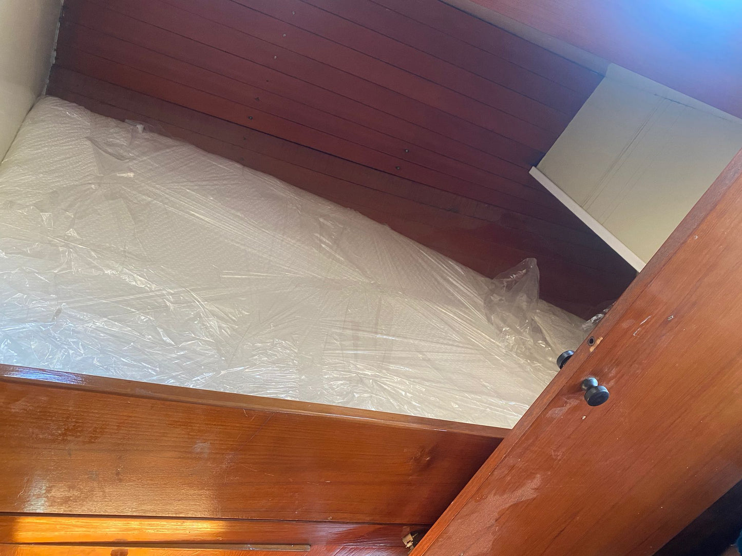 BOOTMATRAS OP MAAT