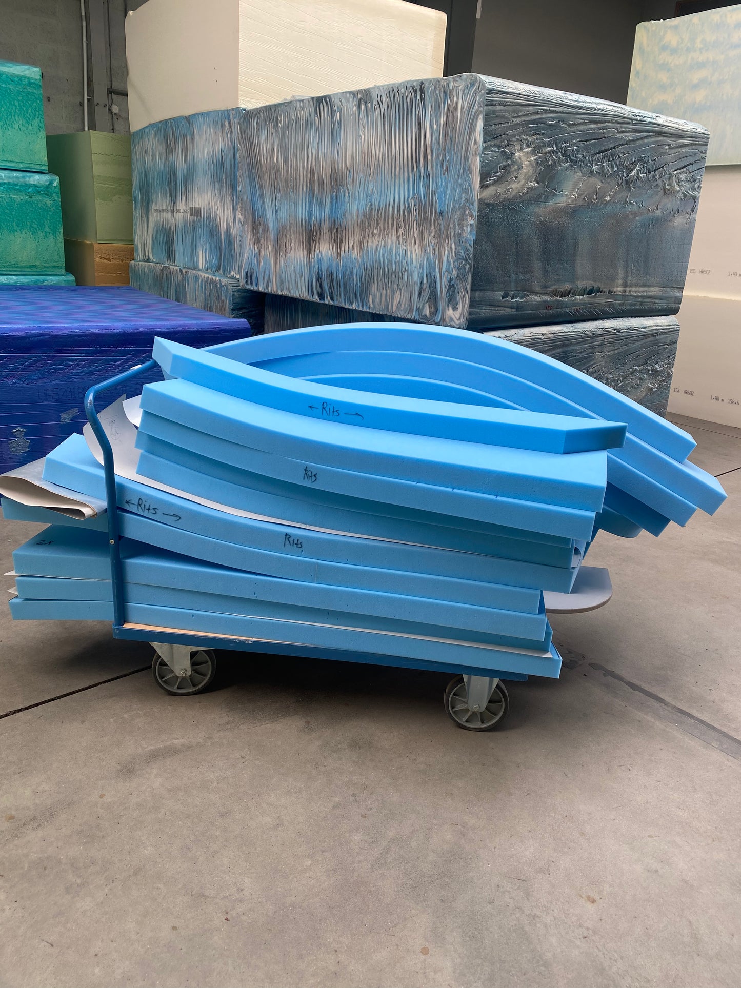 POLYETHER/ SCHUIMRUBBER EN KOUDSCHUIM OP MAAT